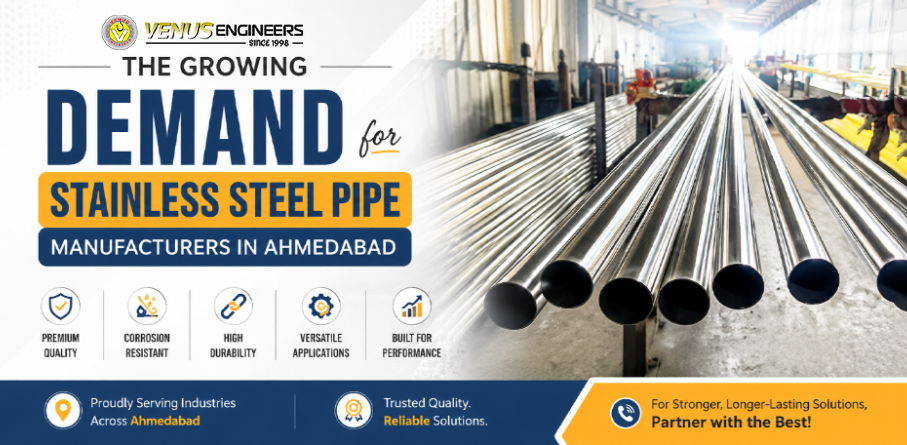 Stainless Steel Pipe Manufacturers in Ahmedabad